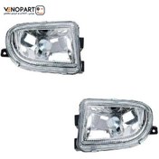 تصویر چراغ مه شکن جلو خودرو سمند LX راست،چپ | مدرن front fog light Samand LX