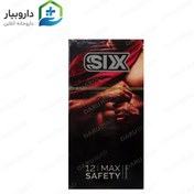 تصویر کاندوم سیکس مدل بسیار ایمن بسته ۱۲ عددی Condom Six Max Safety- 12PCS | داروخانه آنلاین داروبیار ا دسته بندی: دسته بندی: