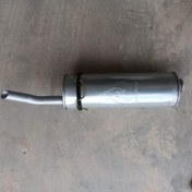 تصویر منبع اگزوز عقب فابریک پژو معمولی و تیوفایو 