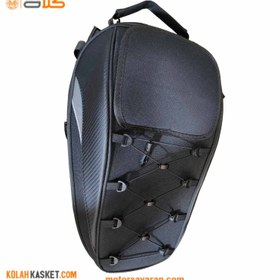 تصویر کیف رو باک موتور سواری PUMA مشکی | کد 252 Black PUMA motorcycle bag Code 252