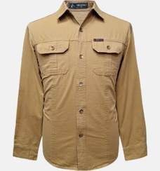 تصویر پیراهن مردانه جیپ خاکی اورجینال 