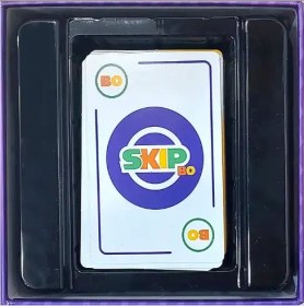 تصویر کارت بازی فکری اونو اسکیپ بو SKIP BO 