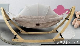 تصویر ننو چوبی ملورین 