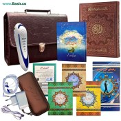 تصویر قلم قرآنی هوشمند 8 گیگابایت 180 BSR| بسته شماره 9 با قرآن 604 صفحه و منتخب مفاتیح کد کالا: 100001