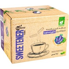 تصویر ساشه شیرین کننده کم کالری بیلو-250عددی 