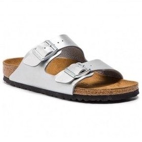 تصویر کفش زنانه Silver Arizona Bf Slipper بیرکنستاک Birkenstock 