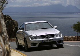 تصویر طلق چراغ جلو بنز کلاس سی ال کا CLK کد اتاق دبلیو 209 مدل 2005 تا 2009 کوپه کروک Mercedes Benz CLK Class W209 Coupe Crook 2005-2009 