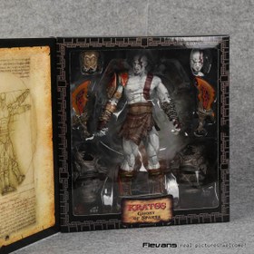 تصویر اکشن فیگور گاد اف وار کریتوس NECA God of War lll Ghost of Sparta Kratos NECA God of War lll Ghost of Sparta Kratos