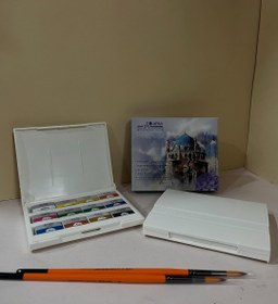 تصویر آبرنگ قرصی 