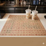 تصویر چاپ کاغذ کف سینی غذا - کرافت | قیمت و سفارش آنلاین - فوری 