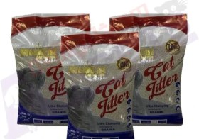 تصویر خاک بستر گربه کربن دار بلوکات 10 کیلویی Cat litter