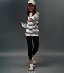 تصویر لگ مشکی چهار فصل - سایز legging