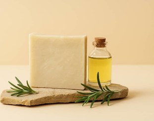 تصویر شامپو جامد رزماری ضد ریزش برای انواع مو 