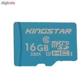 تصویر کارت حافظه microSDHC کینگ استار کلاس 10 استاندارد U1 سرعت 85MBps ظرفیت 16 گیگابایت 