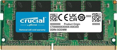 تصویر رم لب تاب درحدنو Crucial 16GB DDR4-3200 SODIMM (پک 50 عددی) 