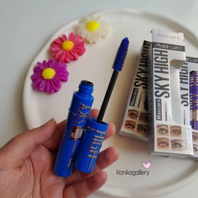 تصویر ریمل رنگی بنفش 