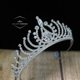 تصویر تاج عروس کد 889 bridal tiara