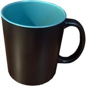 تصویر لیوان جادویی (حرارتی) فیروزه ای 11OZ 