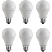 تصویر لامپ ال ای دی 20 وات آیلد مدل حبابی پایه E27 بسته 6 عددی - آفتابی 