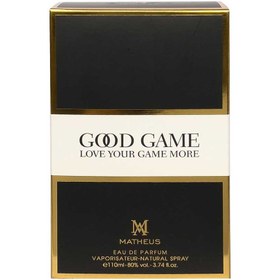 تصویر ادو پرفیوم زنانه مدل Good Game حجم 110 میل متئوس Matheus Good Game Eau De Parfum For Women 110 ml