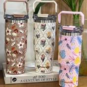 تصویر سیتارا گل گلی - آبی سفید 