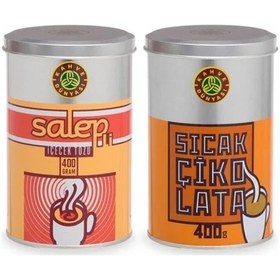 تصویر ثعلب و شکلات داغ دنیای قهوه بسته ۲ تایی 400 گرم Kahve Dünyasi Salep and Hot Chocolate - 2-Pack 400g