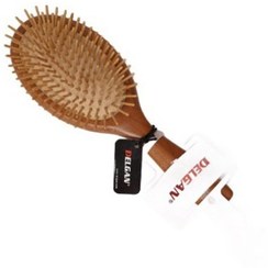 تصویر برس دلگان DELGAN Pyramid Wooden Hair Brush W01-P0014-002-VW19