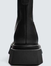 تصویر چکمه‌ چلسی ضخیم زارا zara 