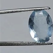 تصویر آکوامارین شناسنامه دار طبیعی پاک و خوشرنگ 