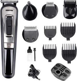 تصویر ماشین اصلاح موی سر و صورت جی پاس مدل Geepas 11-IN-1 Rechargeable Grooming Set | GTR8300N 