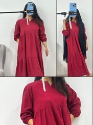 تصویر سارافون بلند آستین دار 