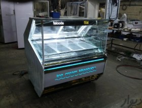 تصویر فریزر تاپینگ بستنی کد 1021 