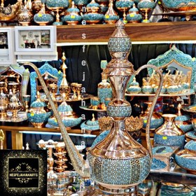 تصویر گلاب پاش خاتم کاری 