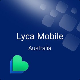 تصویر شارژ سیم کارت Lyca Mobile استرالیا 