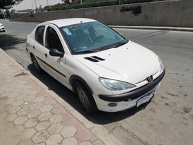 تصویر پژو 206 صندوقدار مدل 1395 ا V8 V8