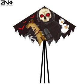 تصویر دلتا کایت طرح اسکلت 