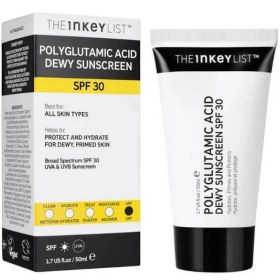 تصویر کرم ضد آفتاب پلی گلوتامیک اسید دوی (اصل) با SPF 30 اینکی لیست The Inkey List Polyglutamic Acid Dewy Sunscreen Spf 30 The Inkey List Polyglutamic Acid Dewy Sunscreen Spf 30