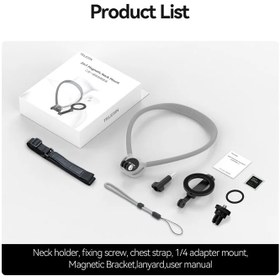 تصویر هولدر گردنی TELESIN 2In1 