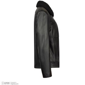 تصویر کت چرم مردانه چرم مشهد مدل K0628 