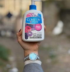 تصویر ژل شستشو مخصوص پوست خشک کامان ژژل شستشو کامان پاک کننده ملایم آرایش و آلودگی همراه با رطوبت رسانی و محافظت از پوست