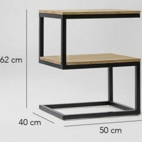 تصویر میز عسلی مدل T101 - طرح T101 - Tea Table