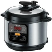 تصویر زودپز برقی جیپاس مدل PC60 ظرفیت ۶ لیتر با بدنه استیل ضد زنگ 