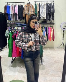 تصویر شکت پشمی - آبی 