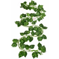 تصویر گل مصنوعی جُرجُرگل مدل ریسه برگ نخی پتوس بسته ۶ عددی 