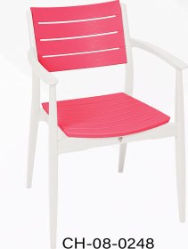 تصویر صندلی تینا - سفید صورتی ا tina`s chair tina`s chair