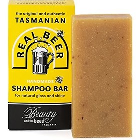 تصویر Real Beer Shampoo Bar from Tasmania Australia 100% Natural 
