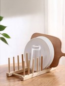 تصویر استند بشقاب بامبو برند mien ترکیه کد m164 