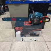 تصویر اره زنجیری بنزینی باس مدل CHN55 سایز ۵۵ سانت 