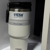 تصویر تراول ماگ تایسو دسته دار - سفید 