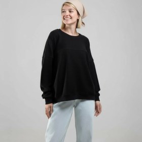 تصویر دورس زنانه بهبود (جنس ژاکارد پنبه) | Behboud - رنگ: مشکی - سایز : فری سایز دورس زنانه، دورس بهبود، ژاکارد پنبه، دورس ژاکارد، لباس گرم زنانه، هودی، سویشرت، پوشاک بهبود، خرید دورس